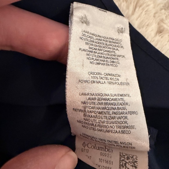 Columbia PFG Bahama II Navy Blue Fishing Shirt XXL - Picture 7 of 8